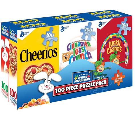 white mountain puzzles mini cereal